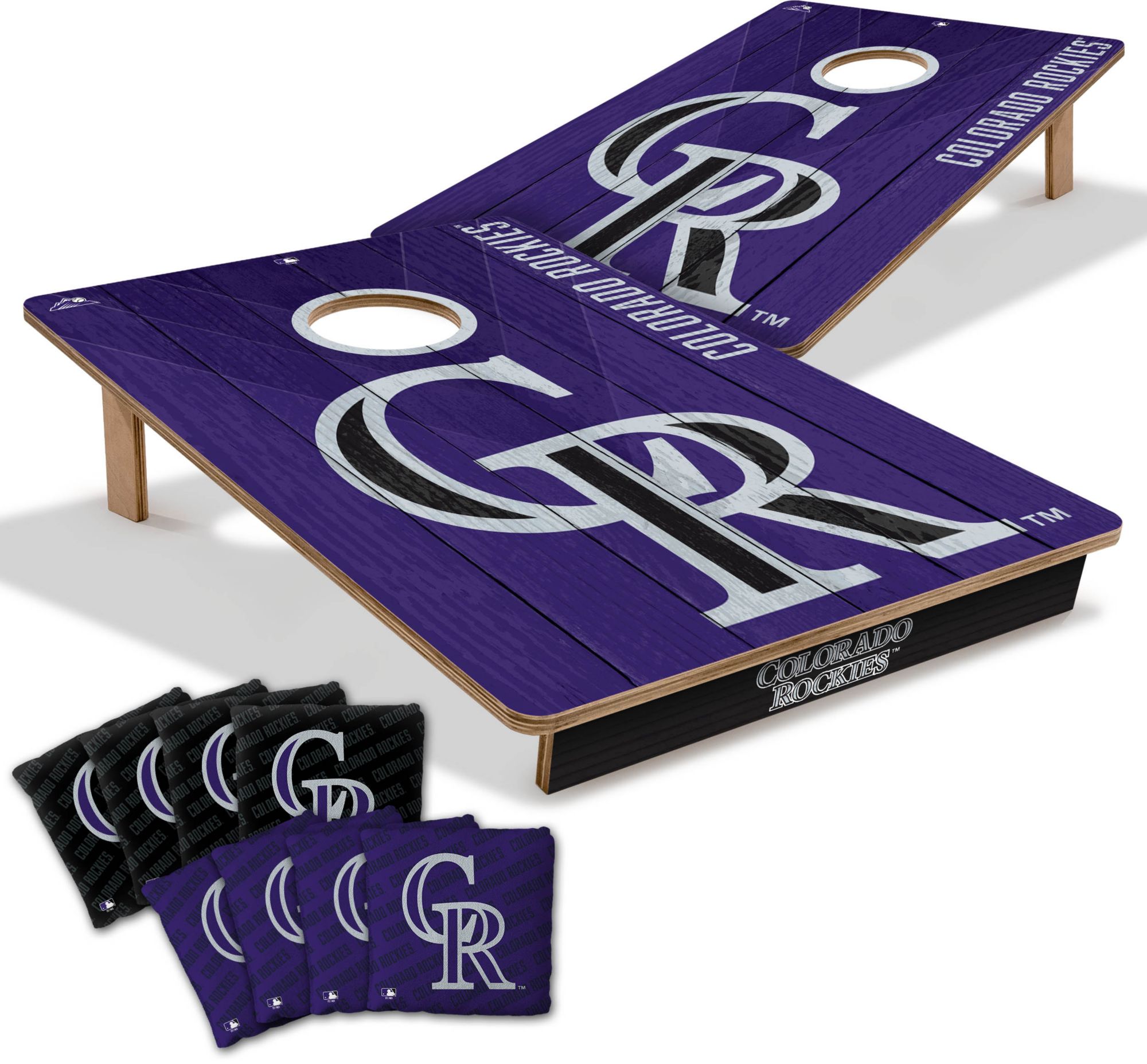 YouTheFan Colorado Rockies 2' x 3' Cornhole Boards product image