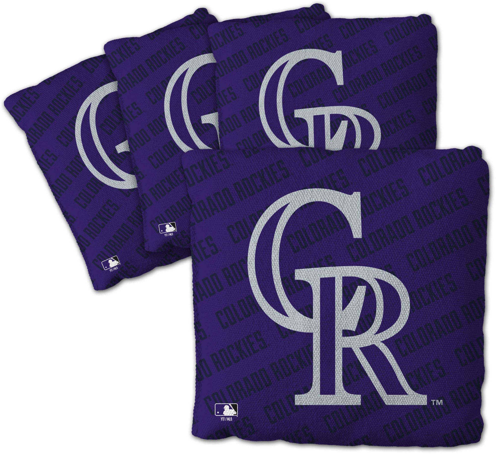 YouTheFan Colorado Rockies Cornhole Bean Bags product image