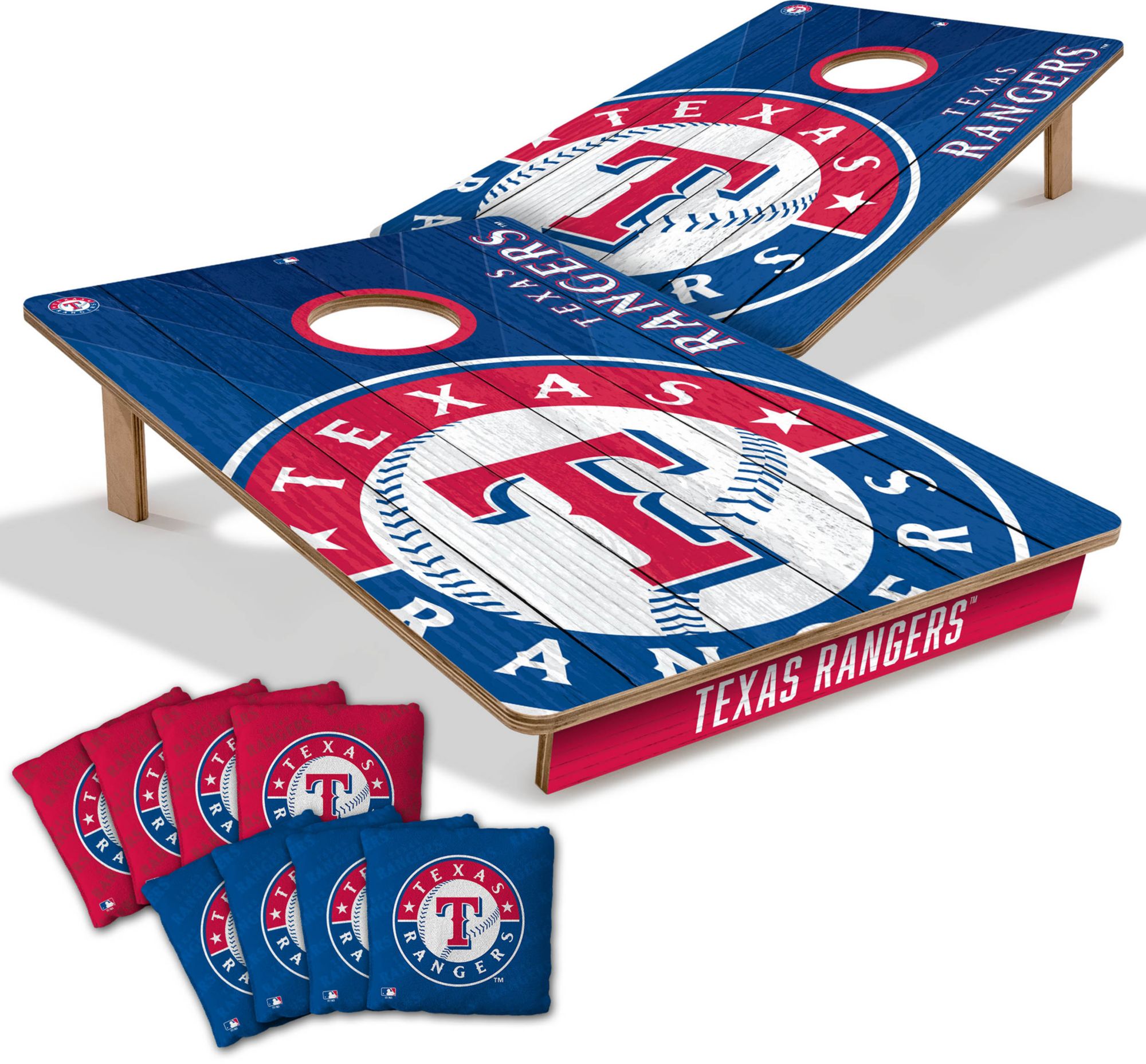 YouTheFan Texas Rangers 2' x 3' Cornhole Boards product image