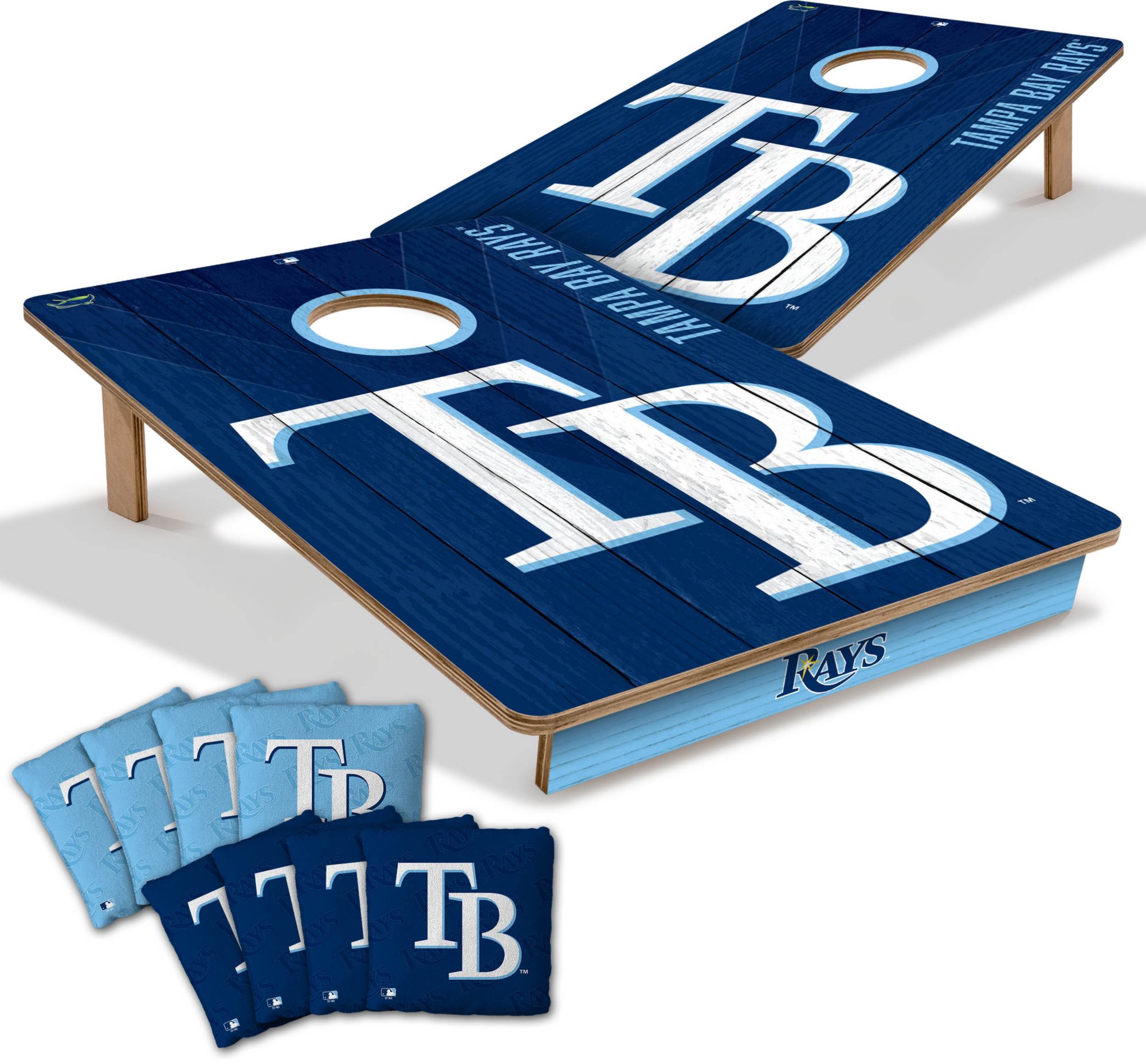 YouTheFan Tampa Bay Rays 2' x 3' Cornhole Boards product image