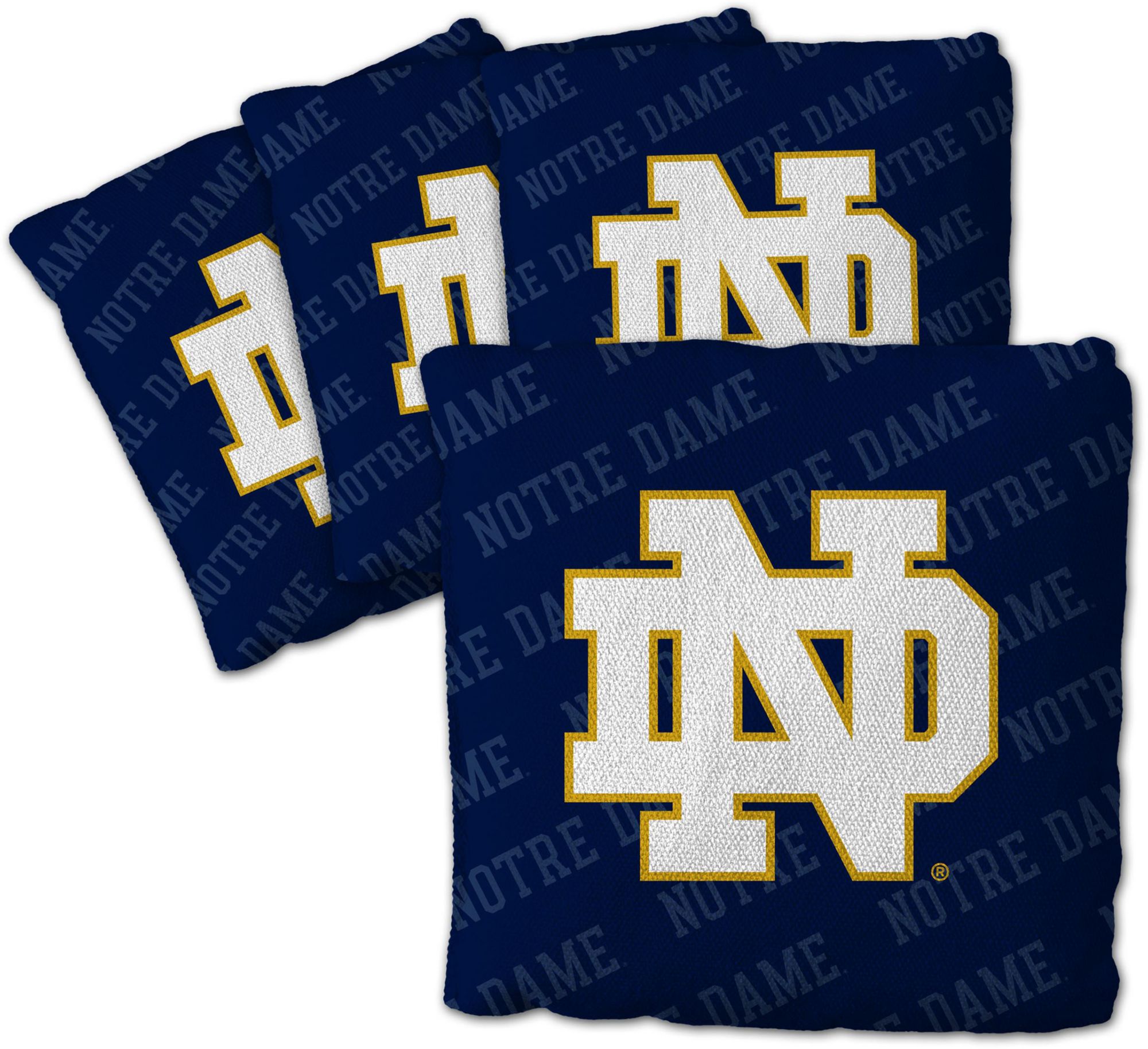 YouTheFan Notre Dame Fighting Irish Blue 4-Pack Cornhole Bean Bag Set product image