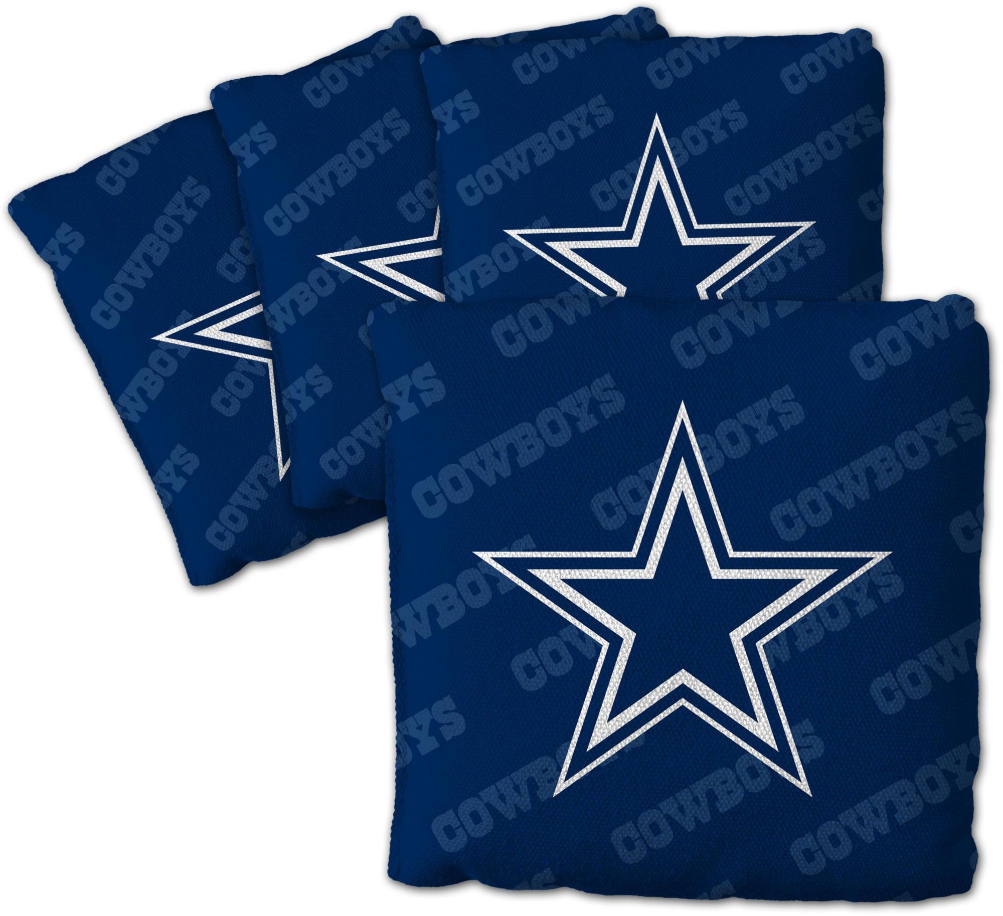 YouTheFan Dallas Cowboys 4-Pack Blue Cornhole Bean Bags product image