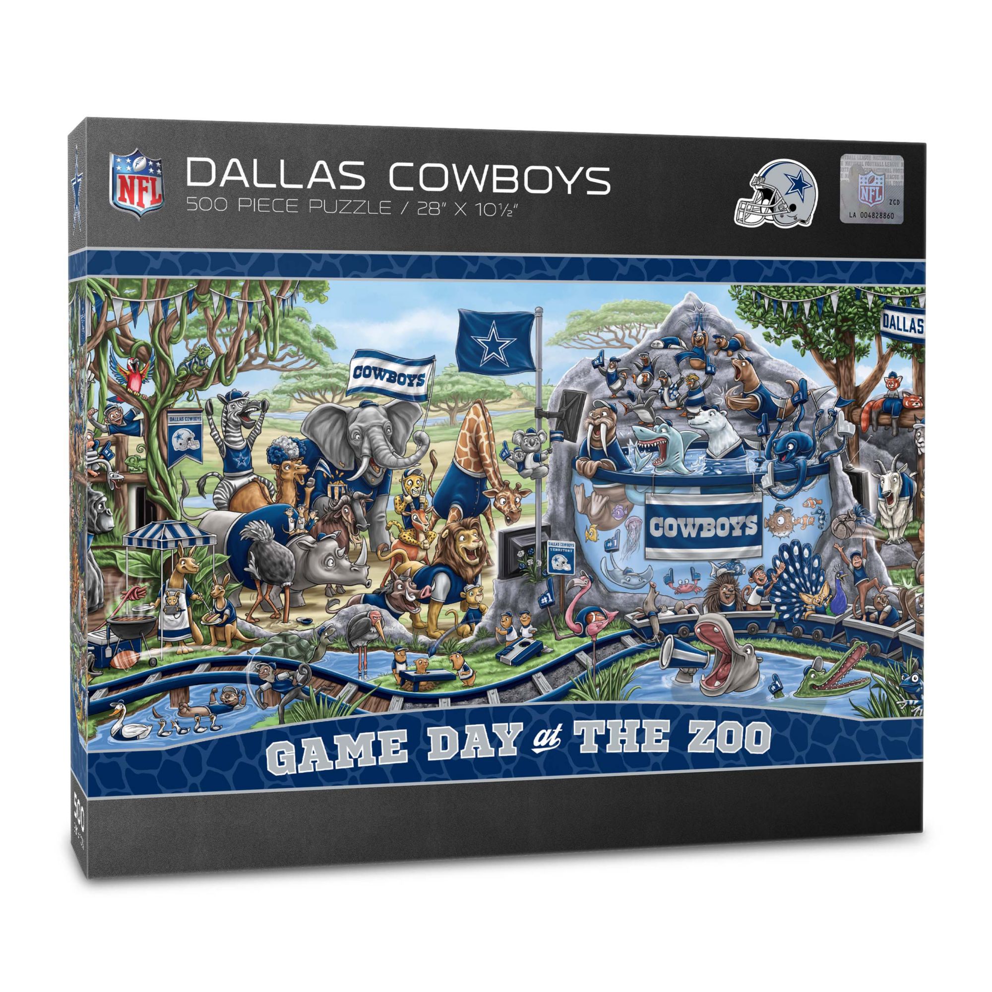 YouTheFan Dallas Cowboys Game Day Zoo Puzzle product image