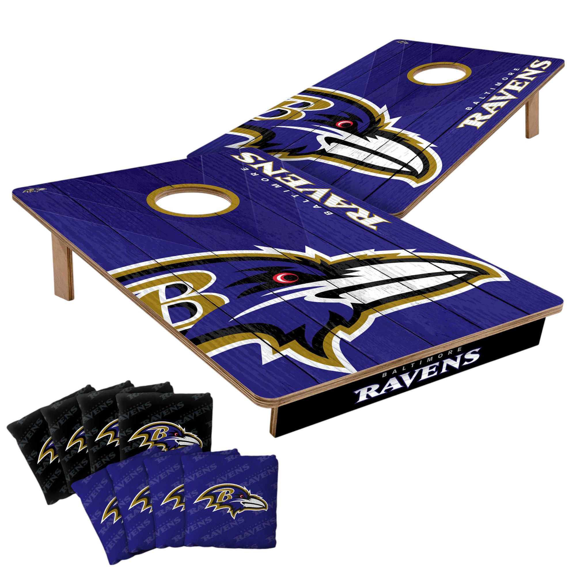 YouTheFan Baltimore Ravens 2' x 3' Bean Bag Toss Boards product image