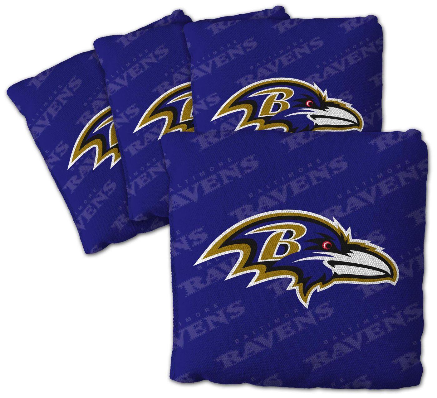 High quality RAVENS MELT HELMET Cornhole Bags