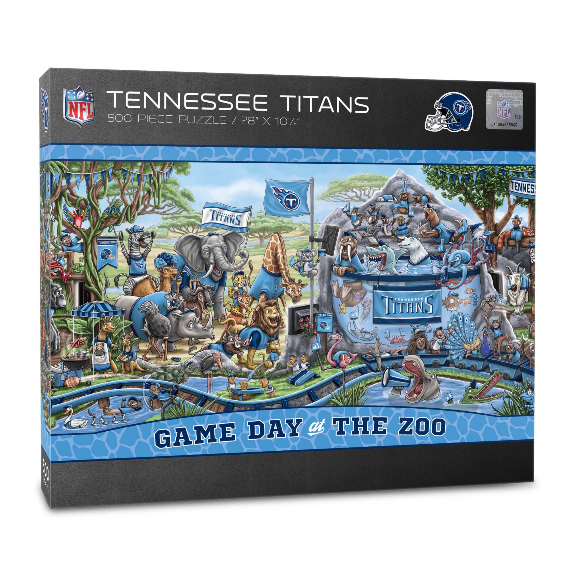 YouTheFan Tennessee Titans Game Day Zoo Puzzle product image