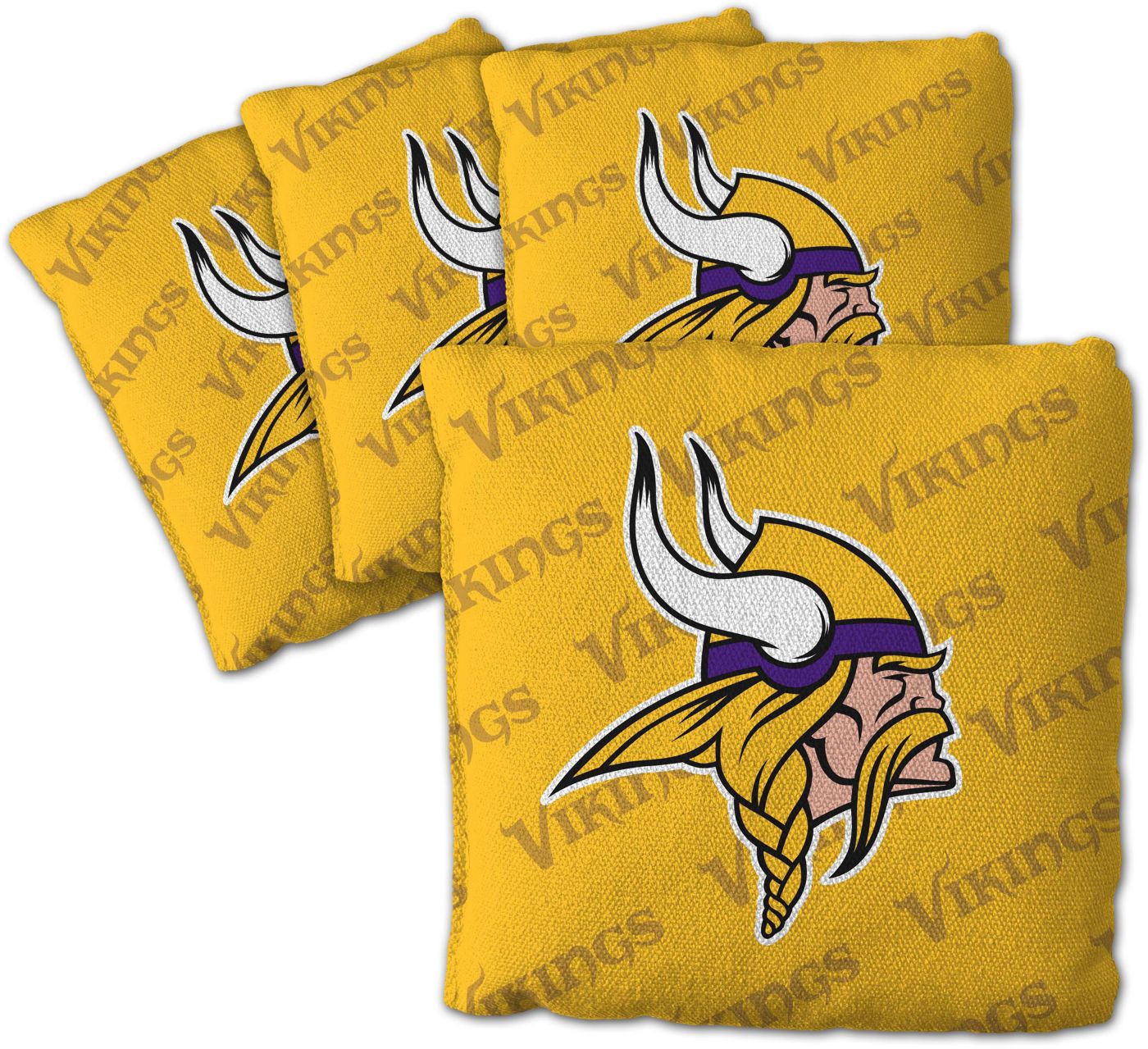 VIKINGS high quality MELT HELMET Cornhole Bags