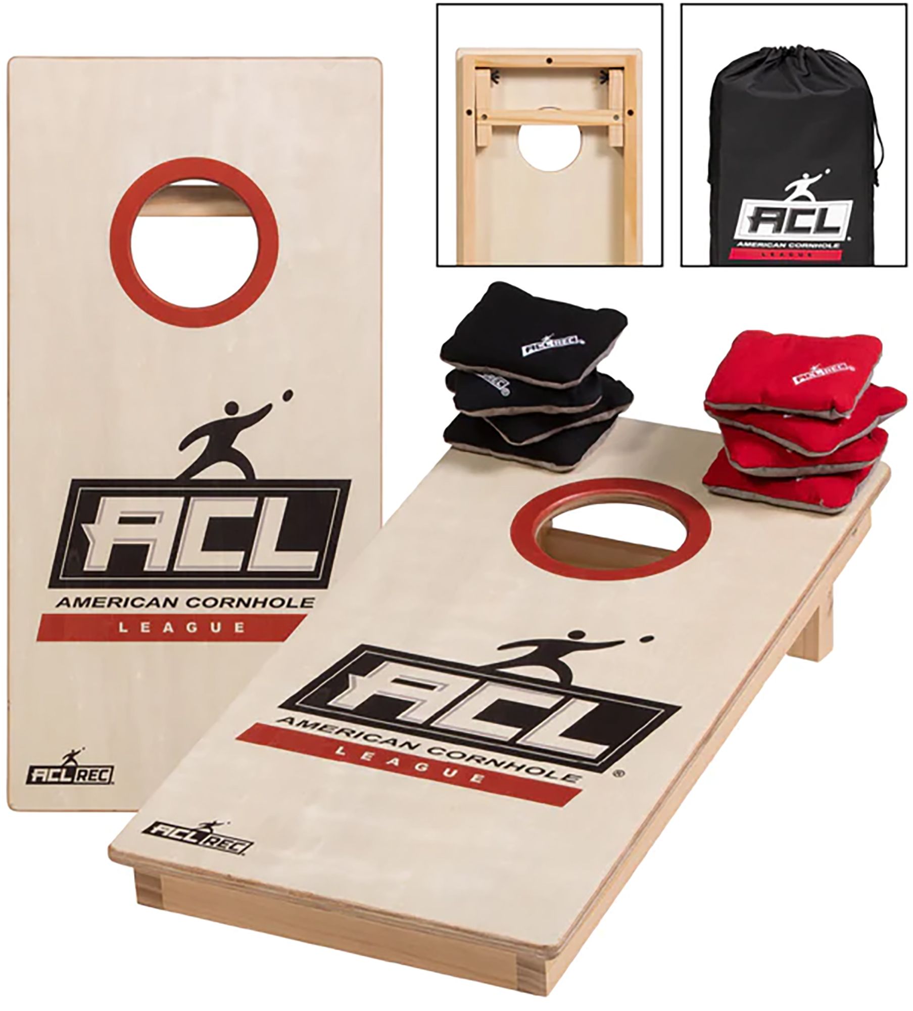 American Cornhole League ACL Rec Mini 1' x 2' Cornhole Boards with Bags product image