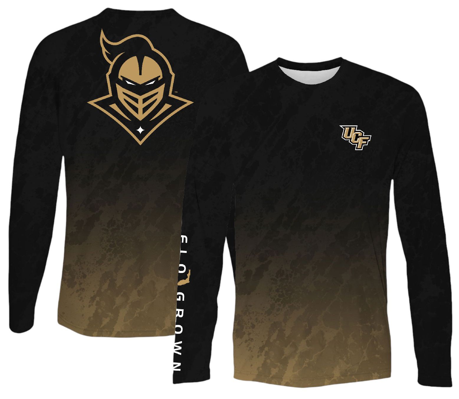 FloGrown Men's UCF Knights Black Maritime Long Sleeve T-Shirt product image