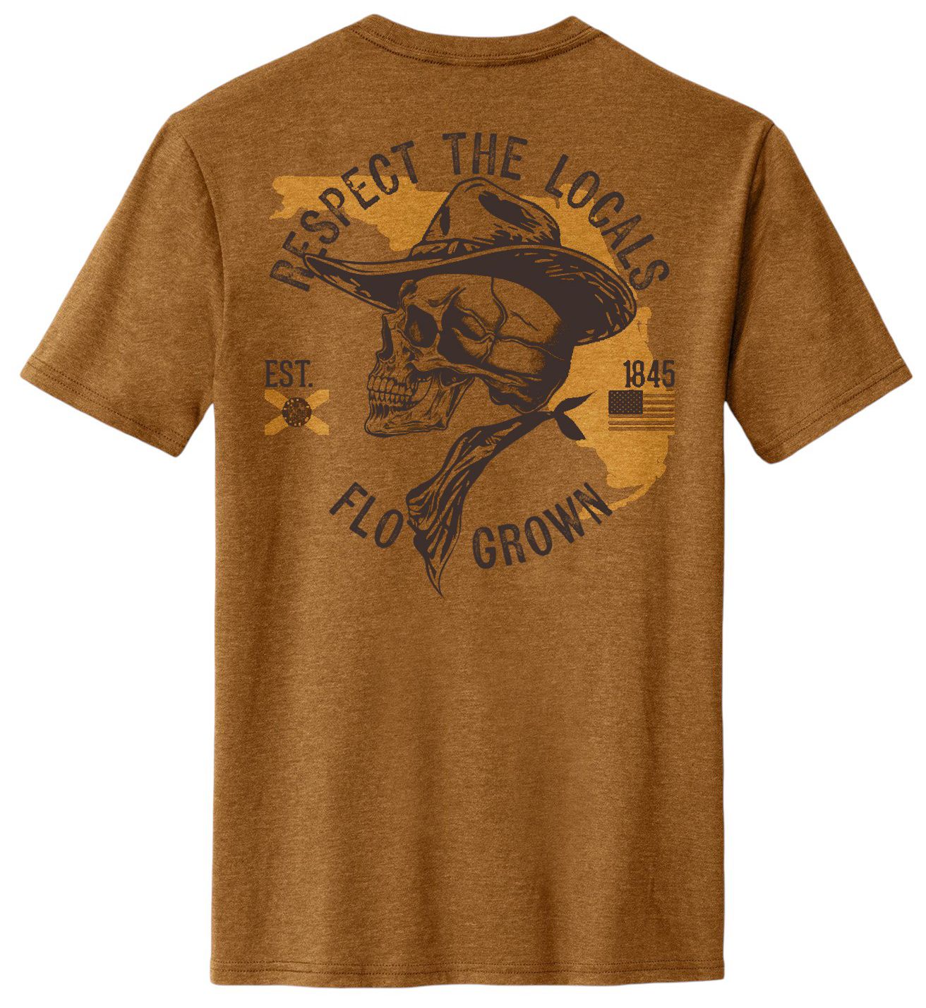 FloGrown Men's Respect The Locals Short Sleeve T-Shirt product image