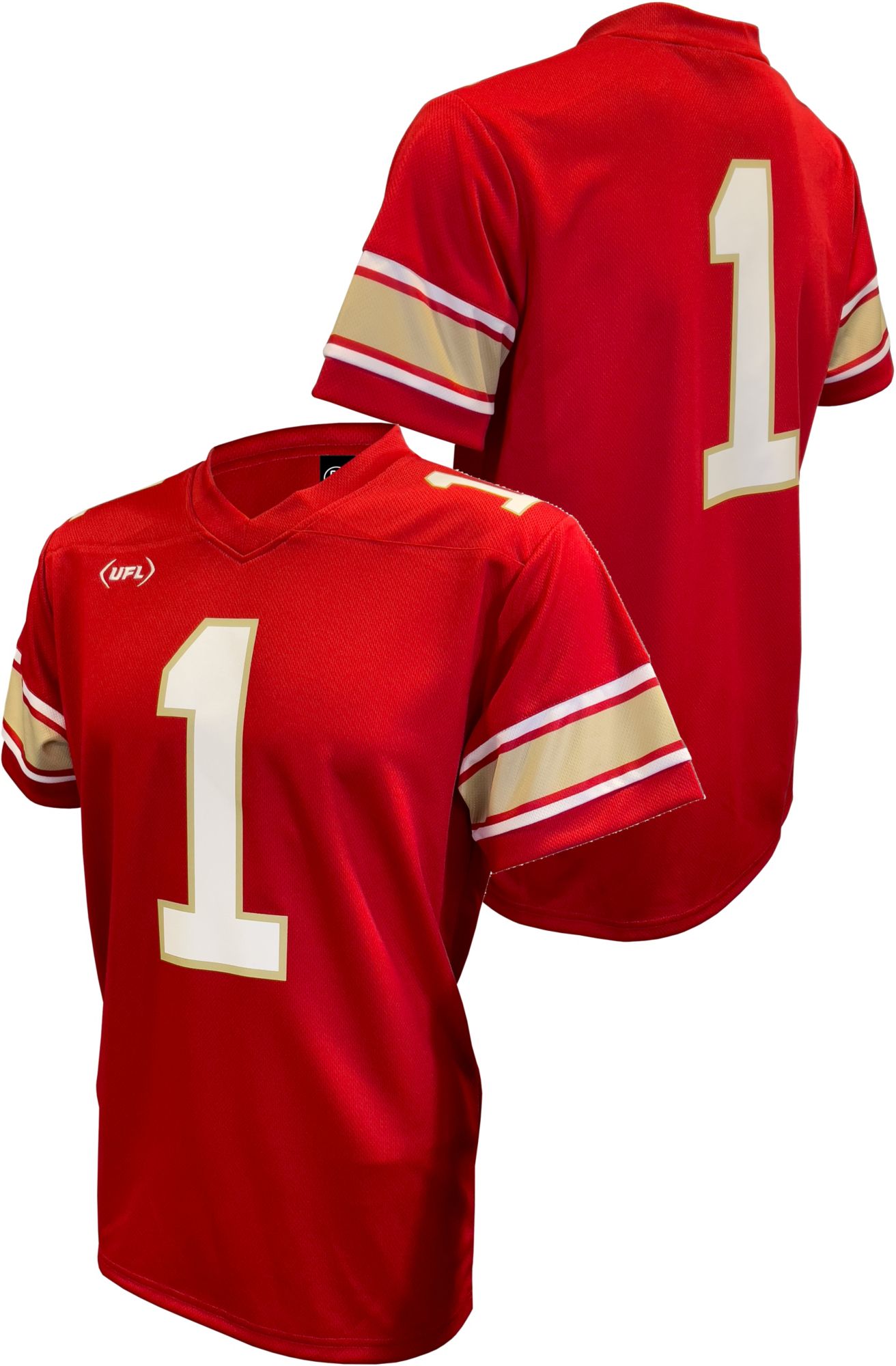 Genuine Collective Men's UFL Birmingham Stallions Red Jersey product image