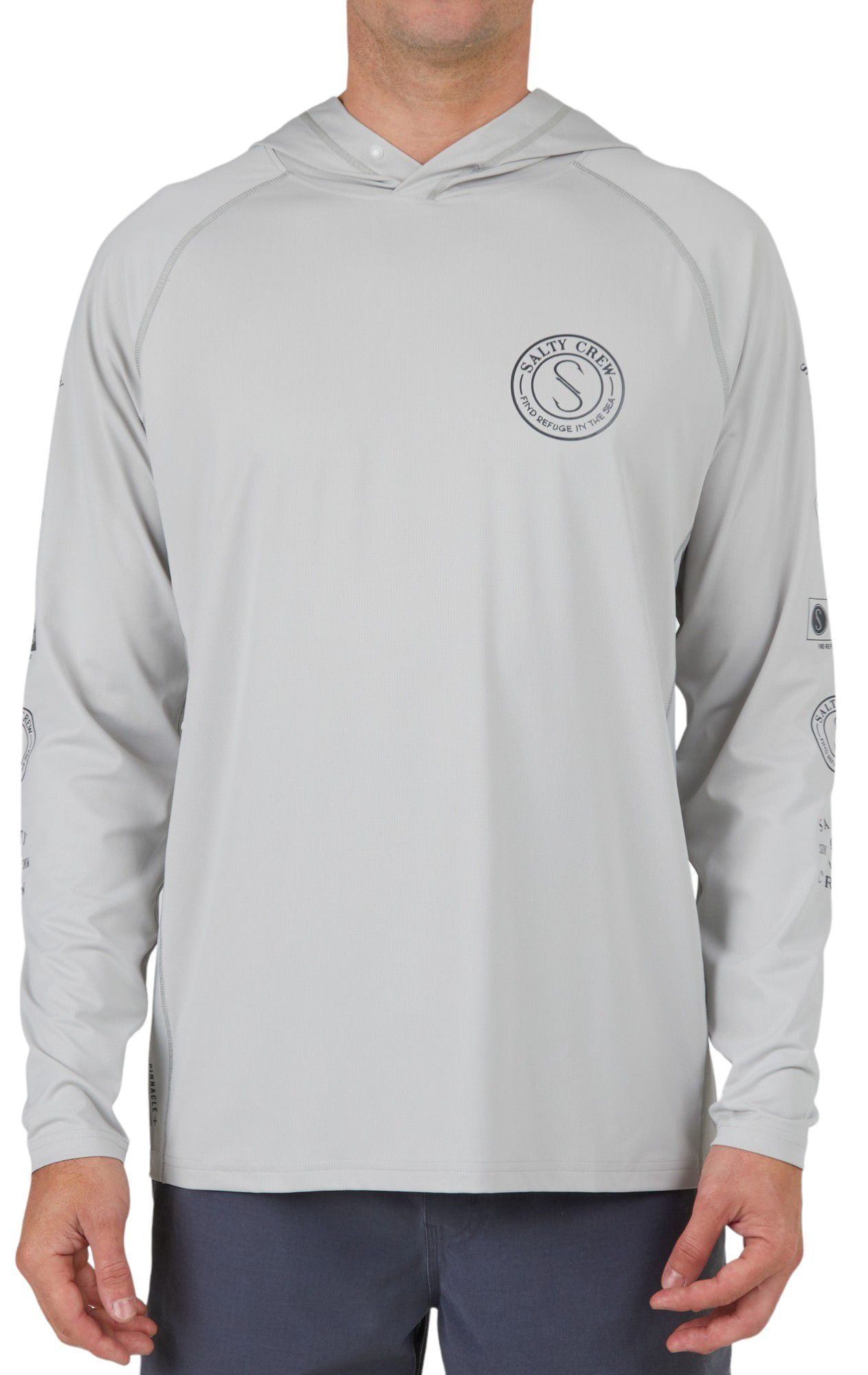 Salty Crew Men's Palomar Perforated Surf Hooded Sunshirt product image