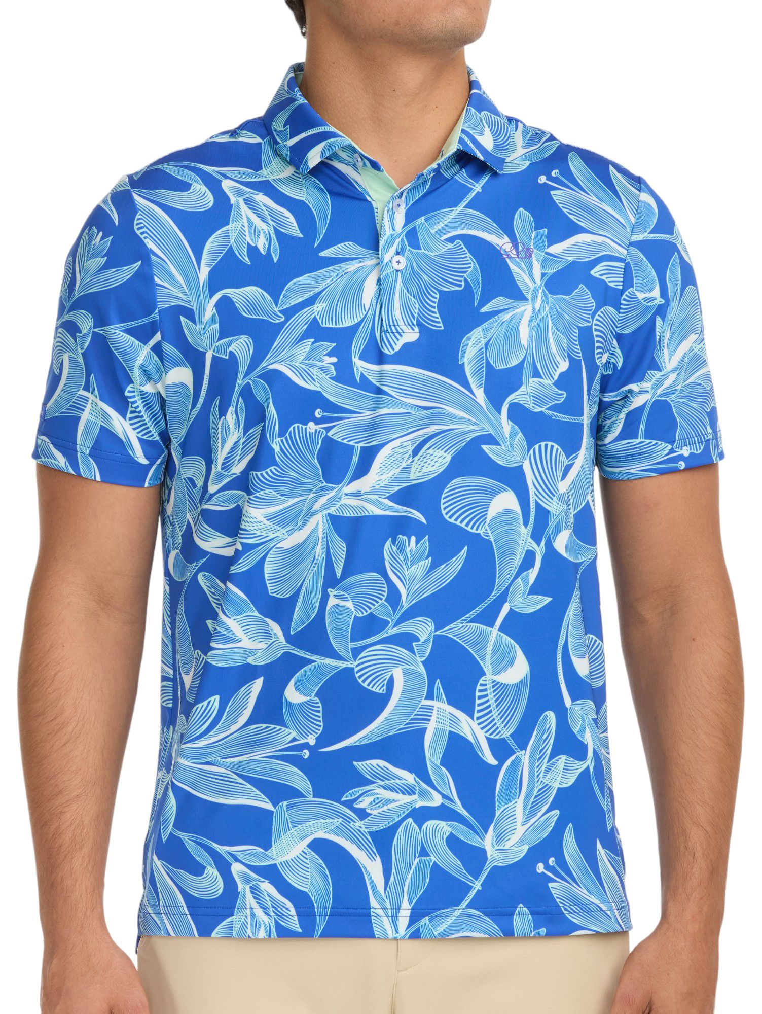 Good Good Golf Men's Lush Leaves Polo product image