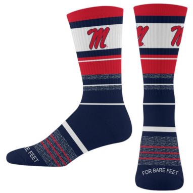 sorry, For Bare Feet Adult Ole Miss Rebels Friday Crew Socks is currently out of stock