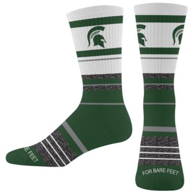 sorry, For Bare Feet Adult Michigan State Spartans Friday Crew Socks is currently out of stock