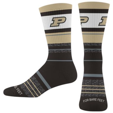 sorry, For Bare Feet Adult Purdue Boilermakers Friday Crew Socks is currently out of stock