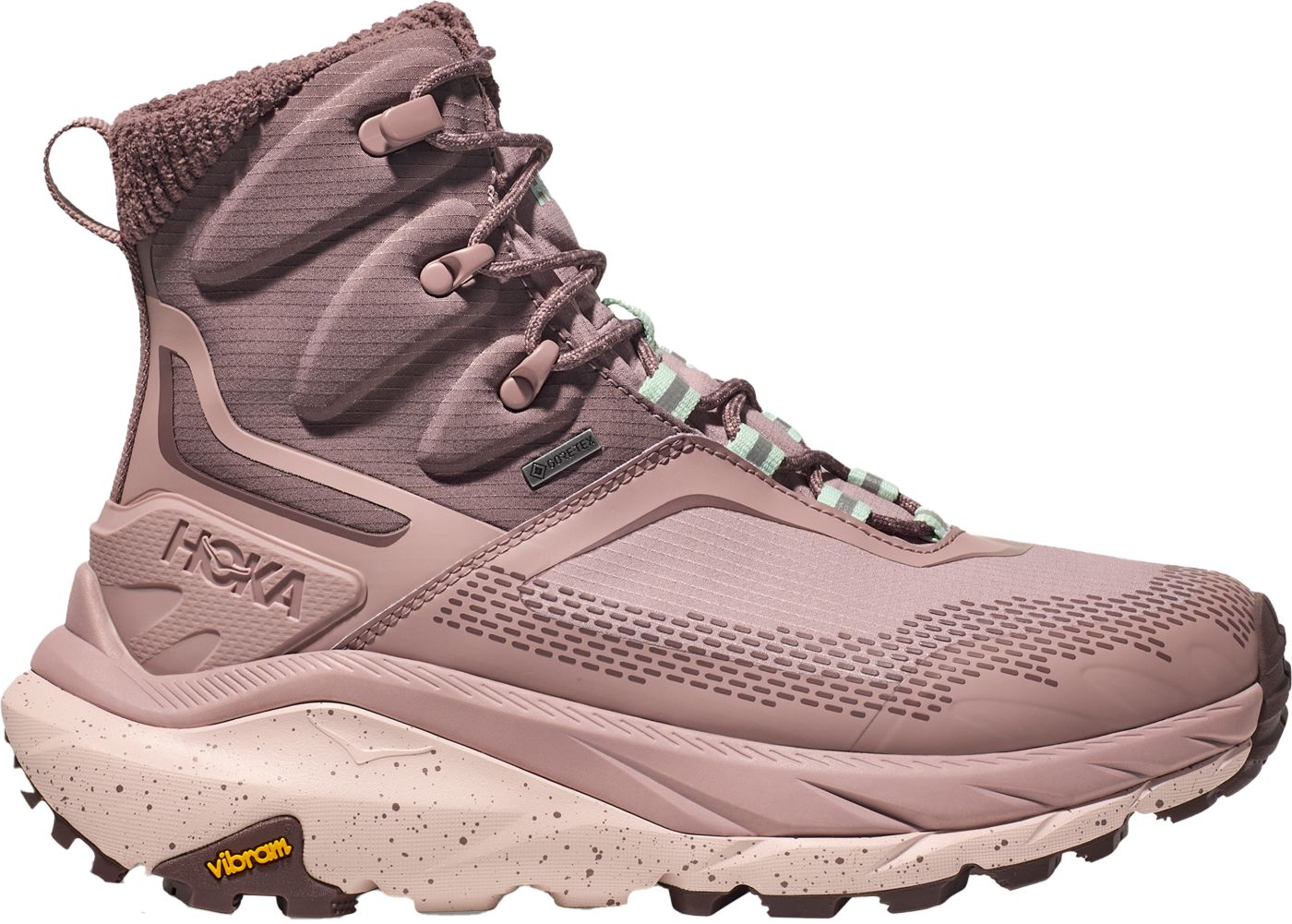 Hoka Women s Kaha 2 Frost GTX Shoes in Quartzite Cosmic Pearl Size 8