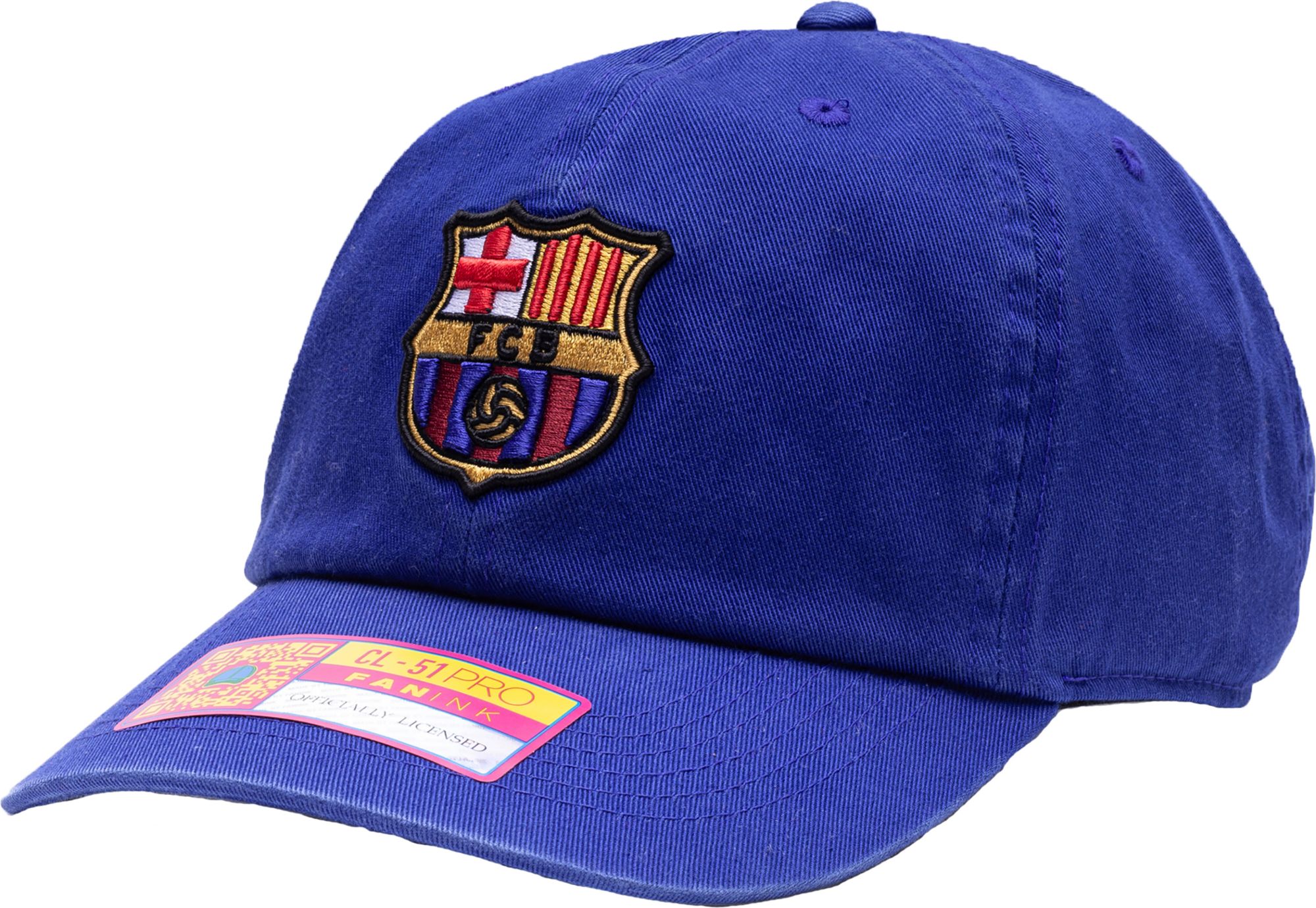 Fan Ink Adult FC Barcelona Bamboo Blue Adjustable Hat product image