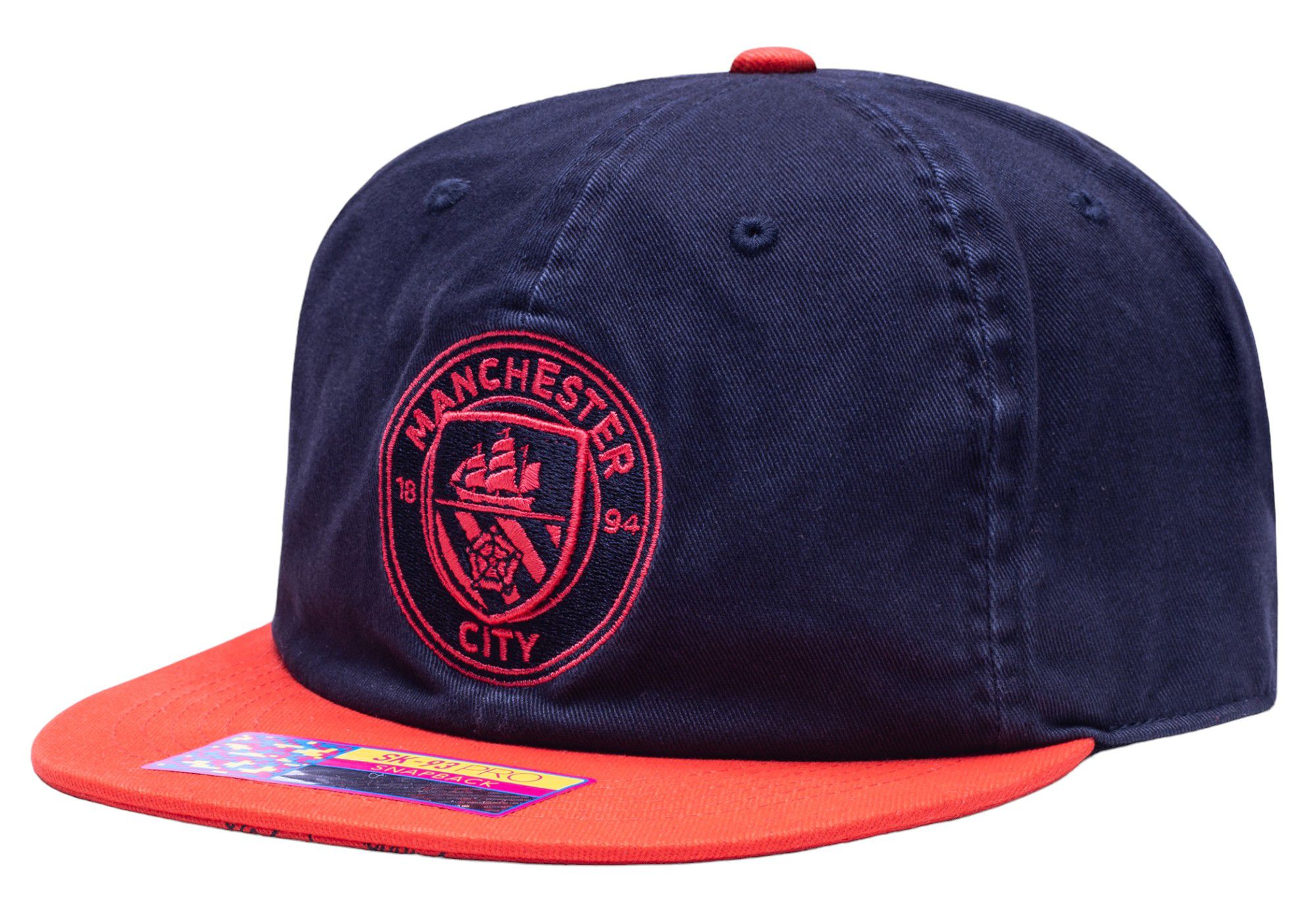 Fan Ink Adult Manchester City Wander Navy Adjustable Hat product image