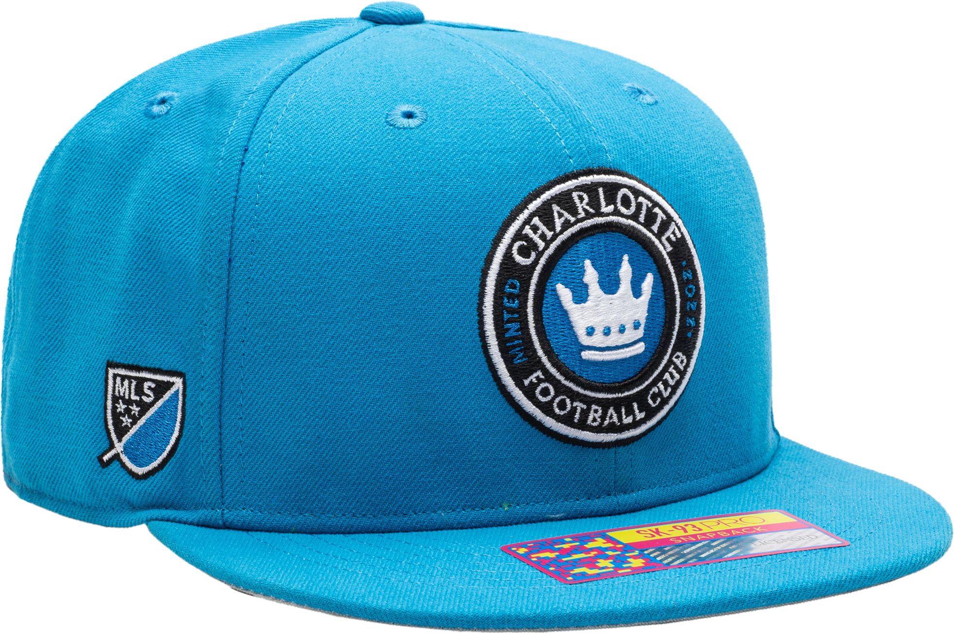 Fan Ink Adult Charlotte FC Dawn Blue Snapback Adjustable Hat product image