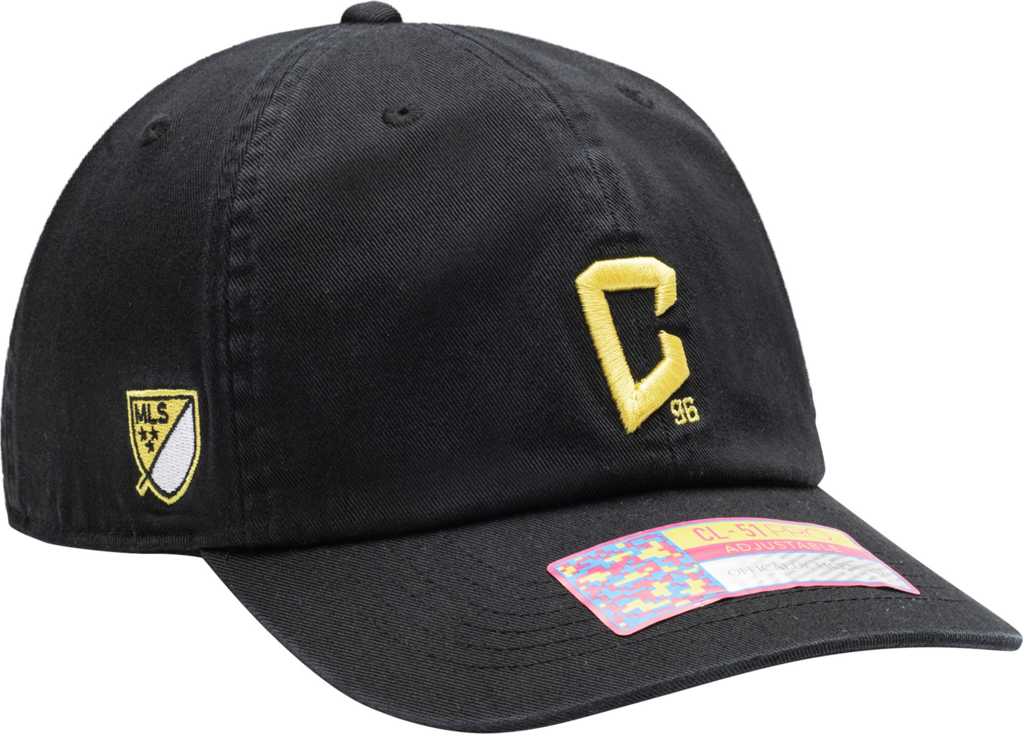 Fan Ink Adult Columbus Crew 2023 Bambo Black Adjustable Hat product image