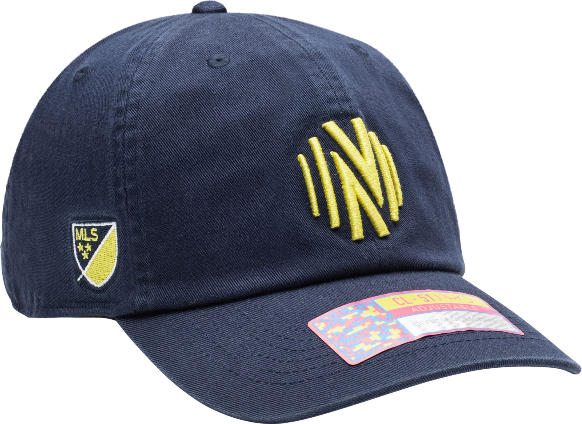 Fan Ink Adult Nashville SC 2023 Bambo Navy Adjustable Hat product image
