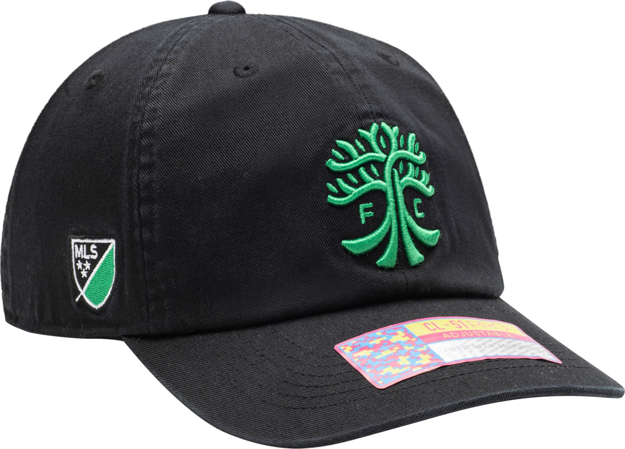 Fan Ink Adult Austin FC 2023 Bambo Black Adjustable Hat product image