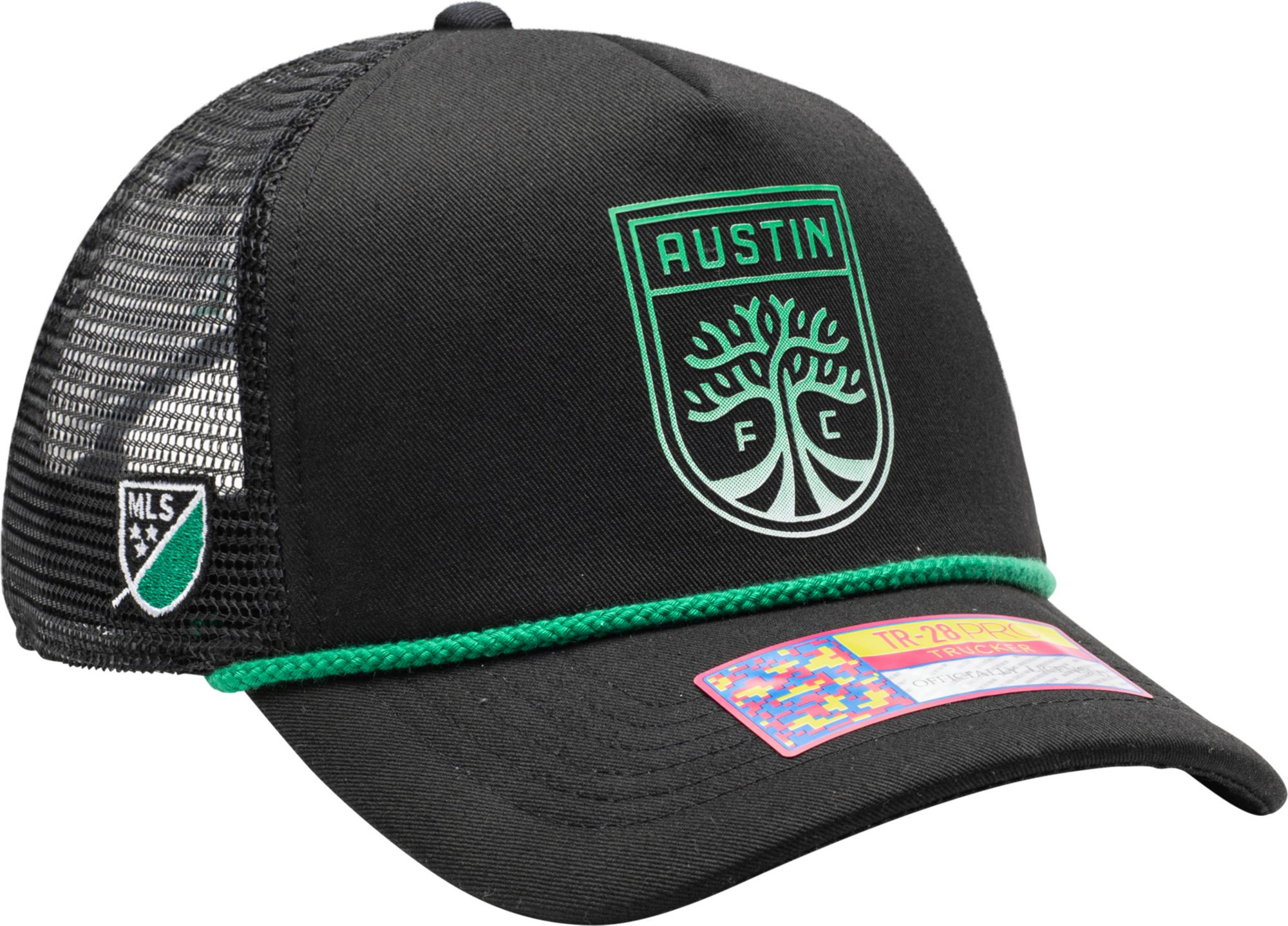 Fan Ink Adult Austin FC Atmosphere Black Trucker Hat product image