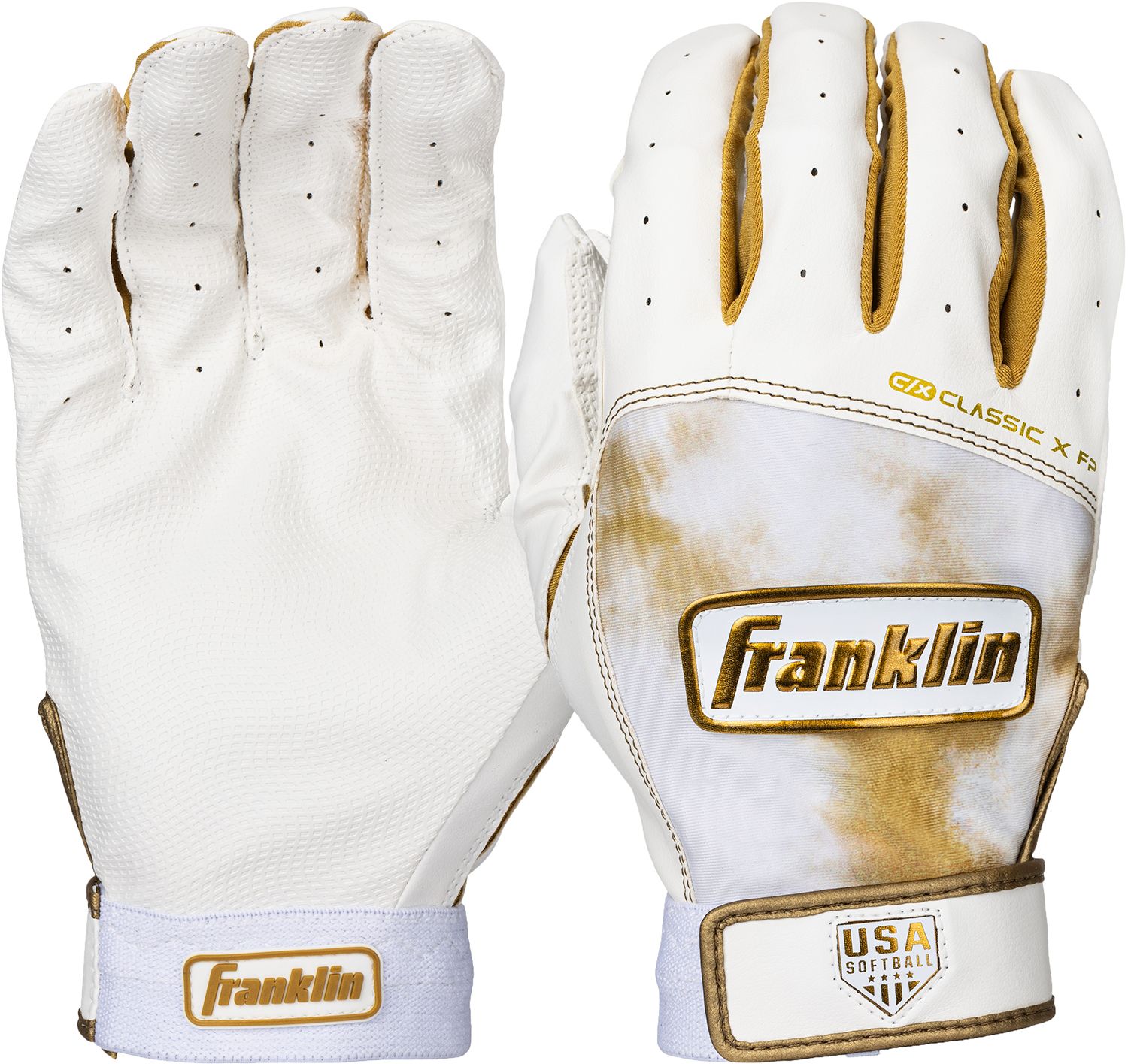 Franklin Girls' USA Classic Softball Batting Gloves product image