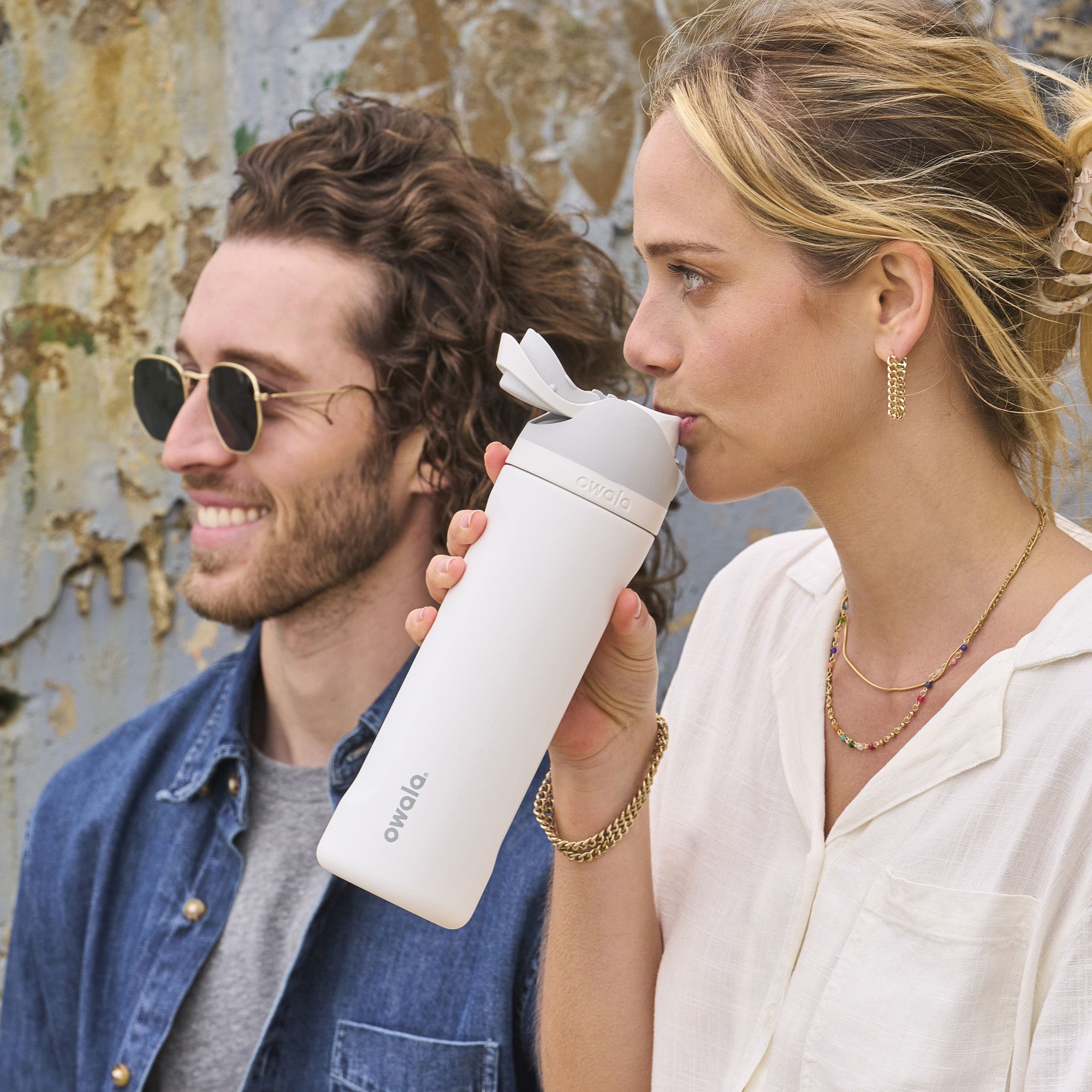 Owala 24 oz. FreeSip Stainless Steel Water Bottle product image