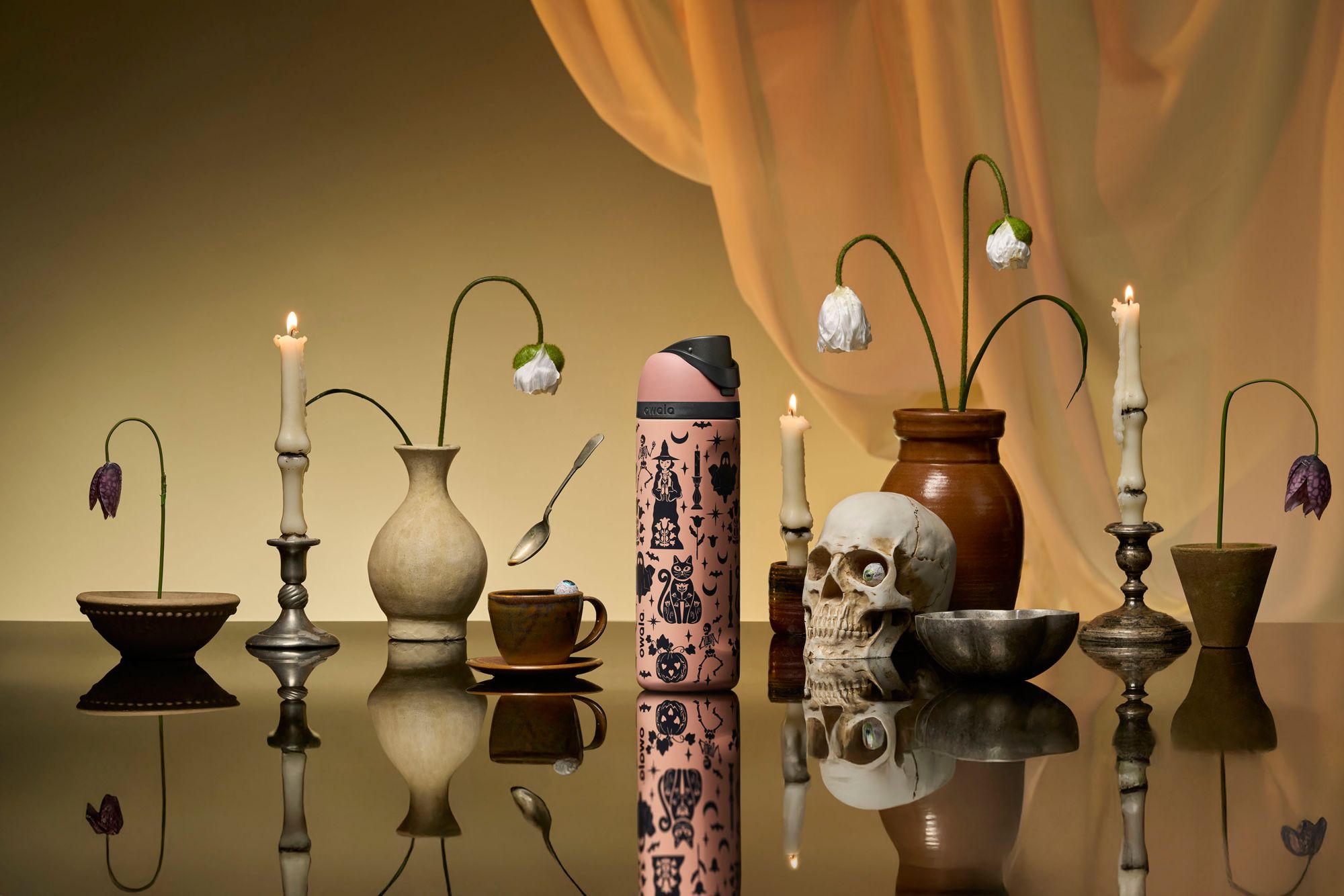 Owala 24 oz. FreeSip Stainless Steel Water Bottle - Halloween product image