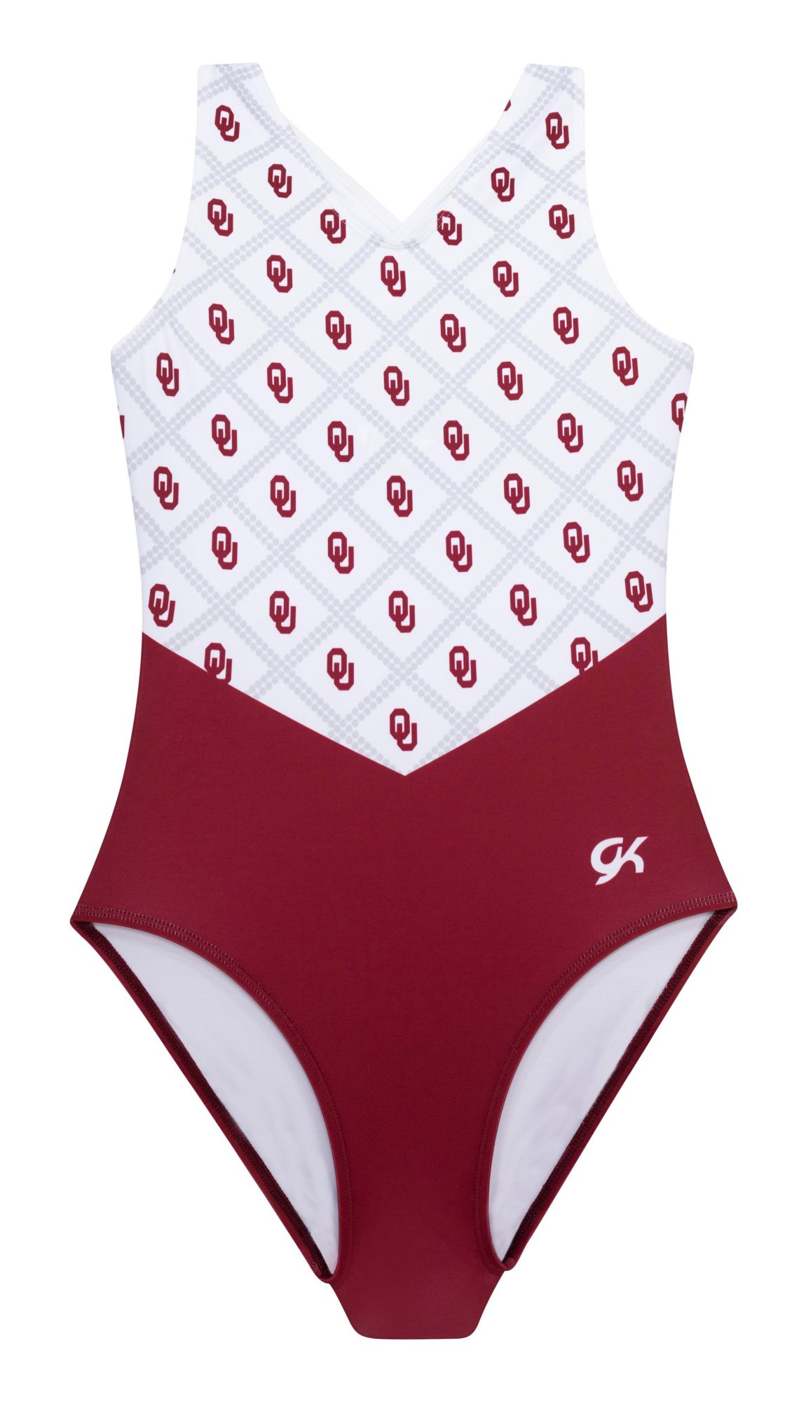 GK Elite Women's Oklahoma Sooners Red Tank Leotard product image