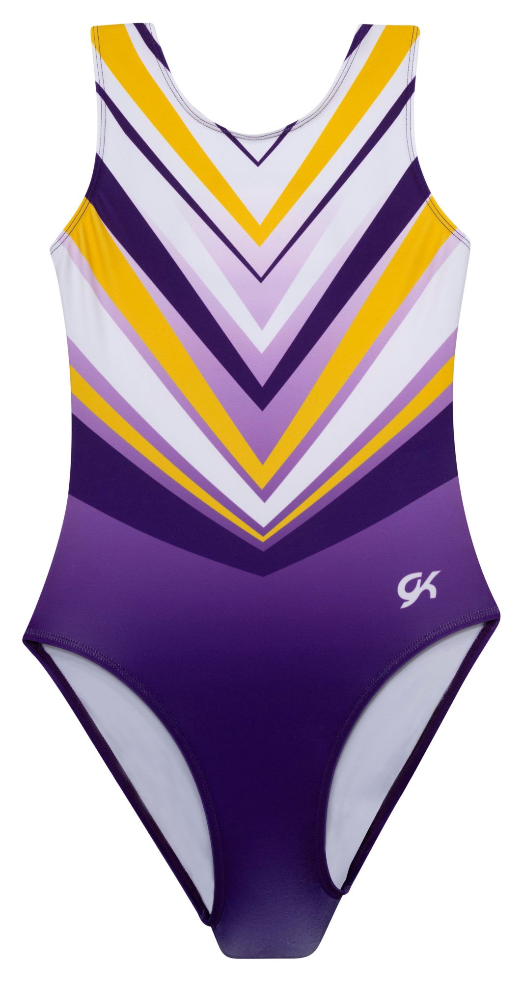 GK Elite Women's LSU Tigers Purple Tank Leotard product image