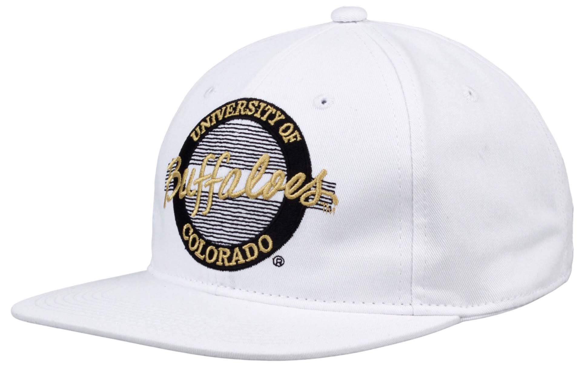 The Game Men's Colorado Buffaloes White Retro Circle Adjustable Hat product image