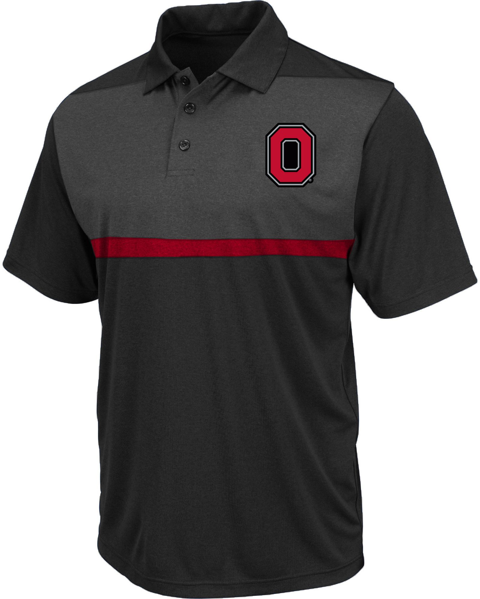 Profile Varsity Men's Ohio State Buckeyes Black Big & Tall Polyester