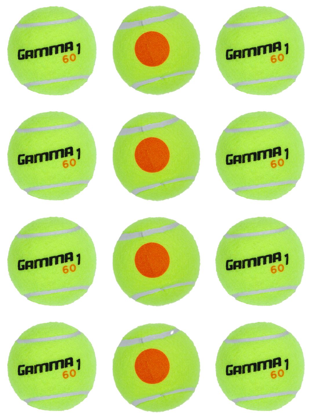 Gamma Orange Dot 60 Tennis Ball - 12 Bag product image