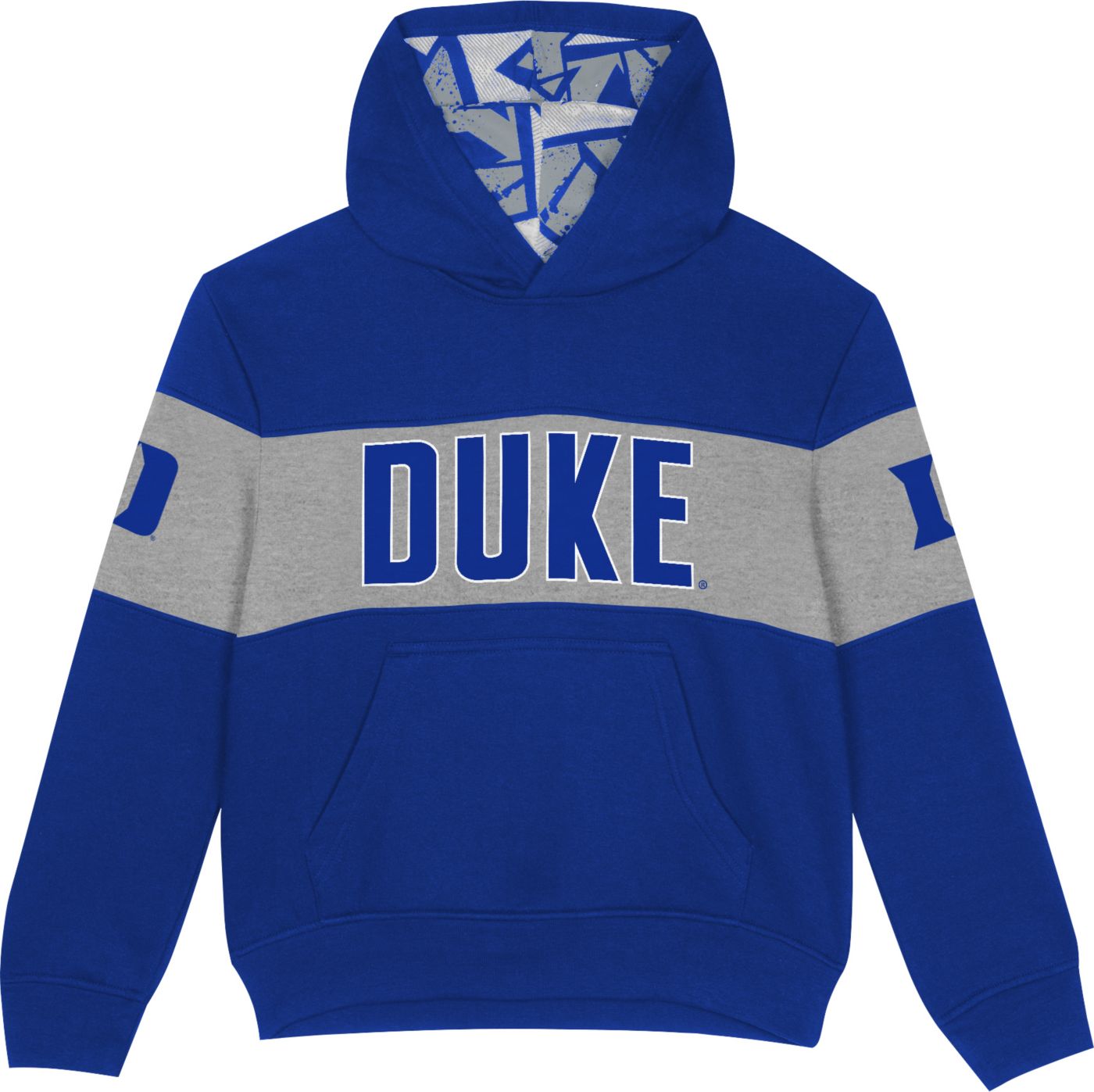 Gen2 Little Kids Duke Blue Devils Royal Red Zone Hoodie Size 5 6