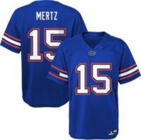 Gen2 Youth Florida Gators Graham Mertz #15 Rush Blue Football Jersey ...