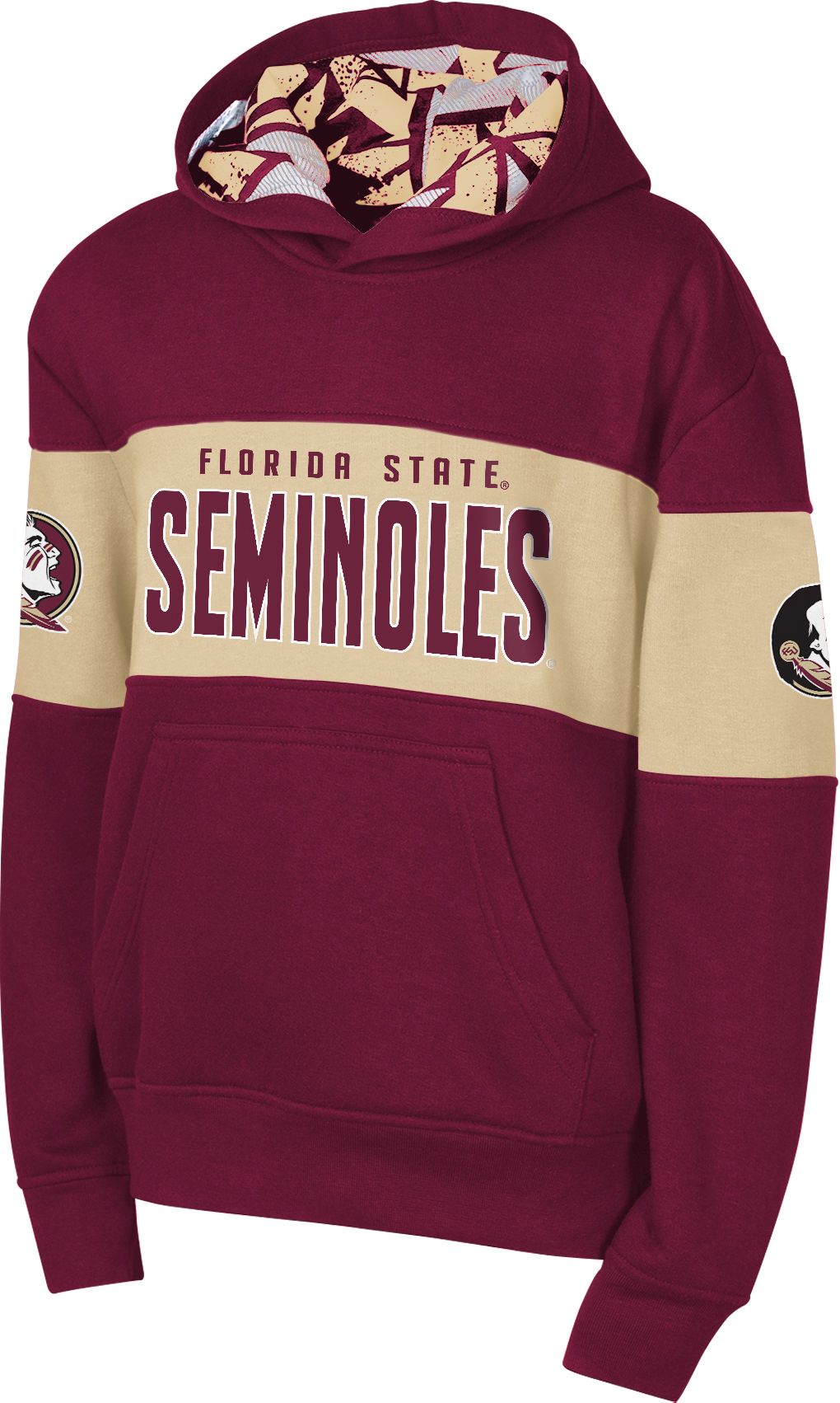 Gen2 Youth Florida State Seminoles Garnet Red Zone Pullover Hoodie product image