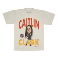 Playa Society Adult Indiana Fever Caitlin Clark Cartoon T-Shirt