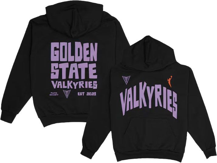 Playa Society Adult Golden State Valkyries Eclipse Hoodie product image