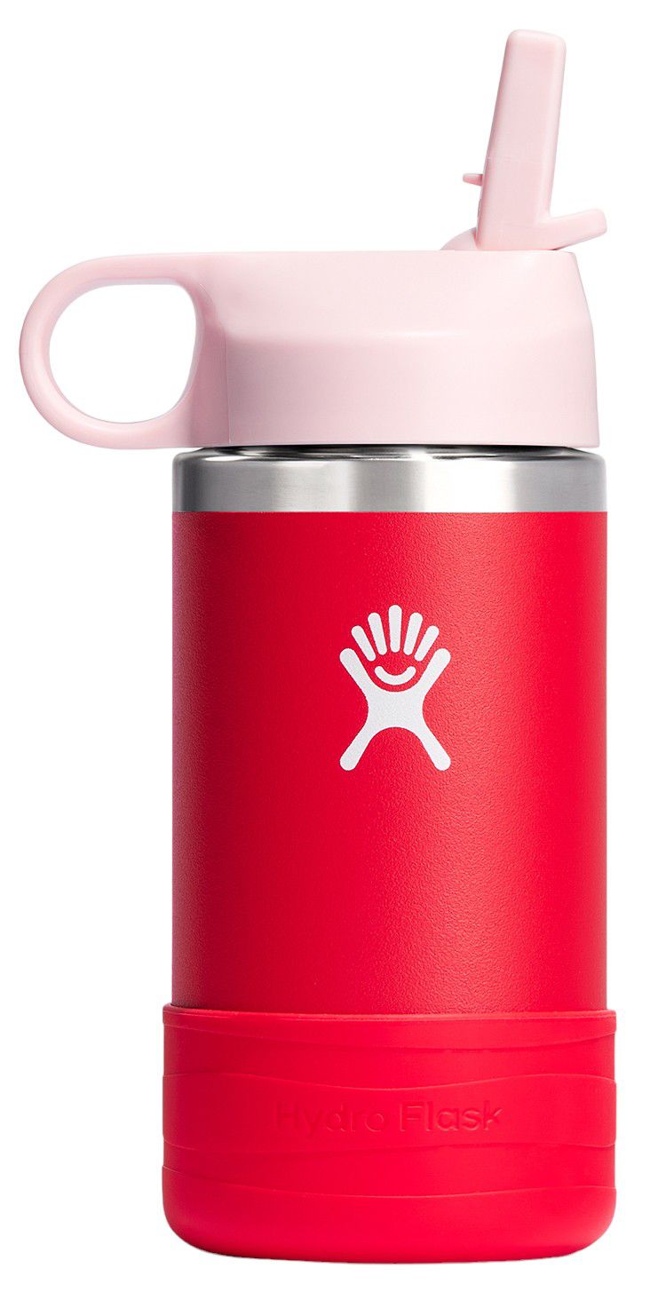 Hydro Flask 12 oz. Kids' Wide Mouth Bottle with Straw Cap and Boot product image