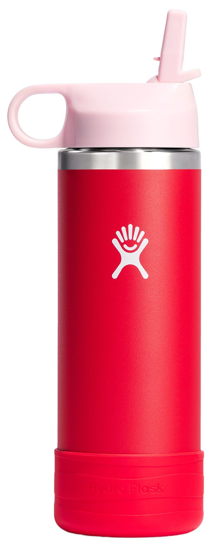 Hydro Flask 18 oz. Kids' Wide Mouth Bottle with Straw Cap and Boot product image