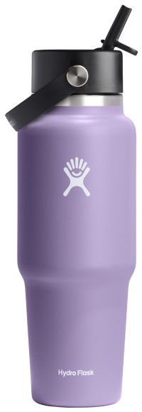 Hydro Flask 32 oz. Wide Mouth Travel Bottle with Flex Straw Cap |  Publiclands
