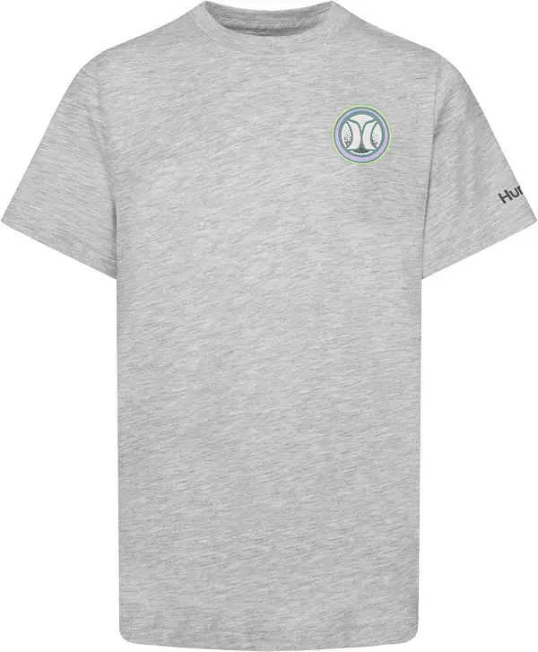 Hurley Boys' Griffin T-Shirt, Small, Grey Heather