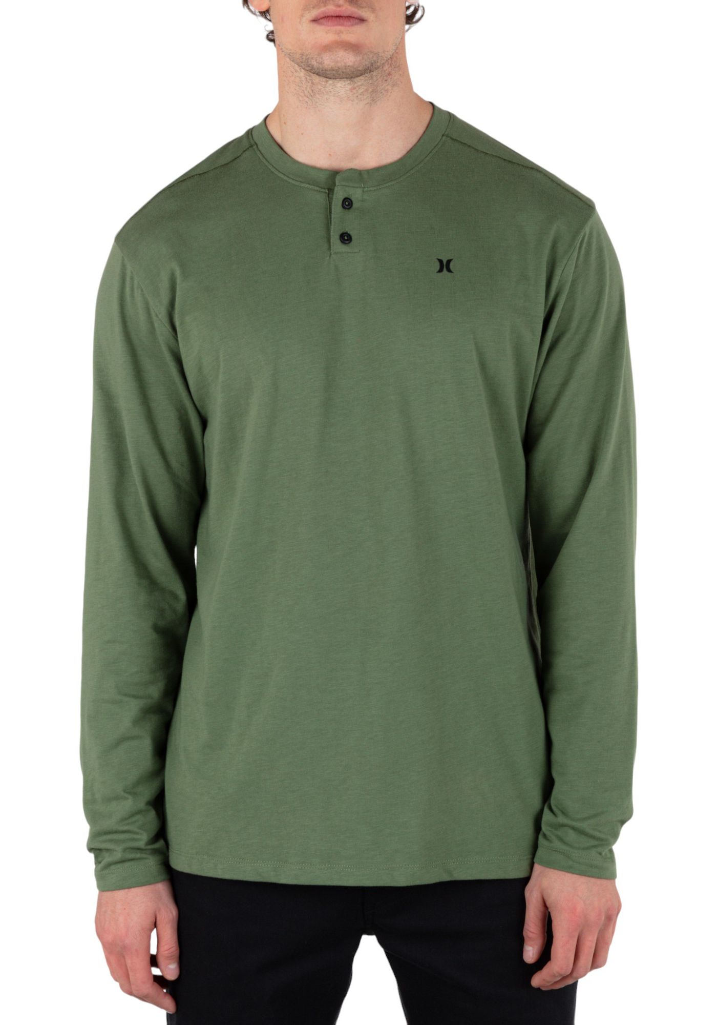 Hurley dri fit henley best sale