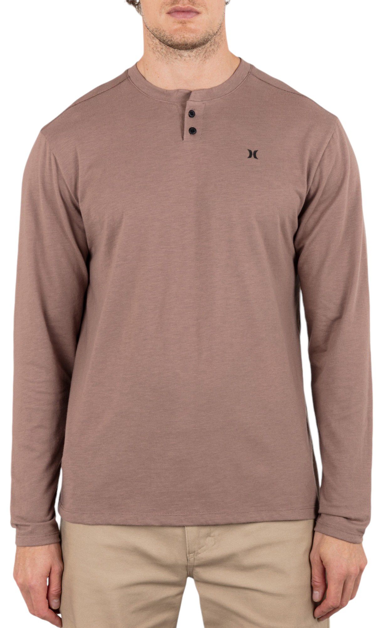 Hurley Men's H2O-Dri Slub Knit Long Sleeve Henley product image