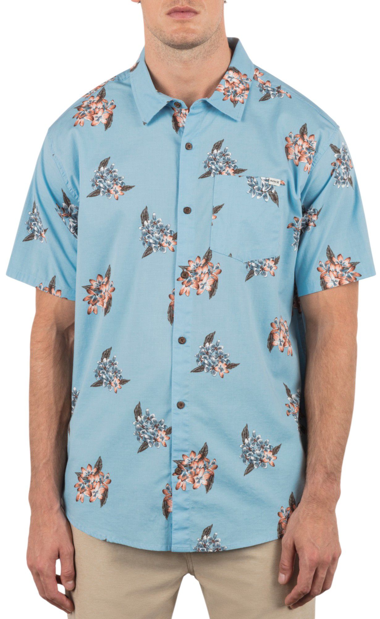 Hurley Men's One and Only Stretch Short Sleeve Shirt product image