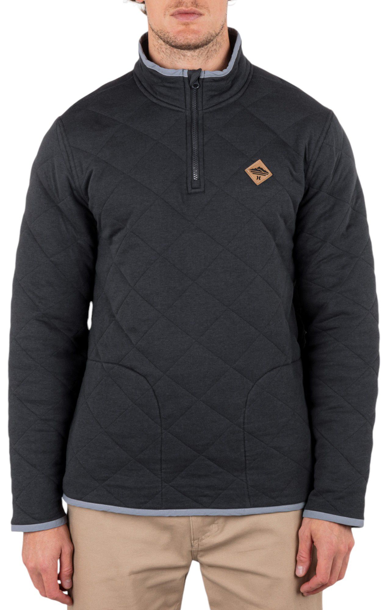 Hurley Men's Middleton Quilted 1/4 Zip Pullover product image
