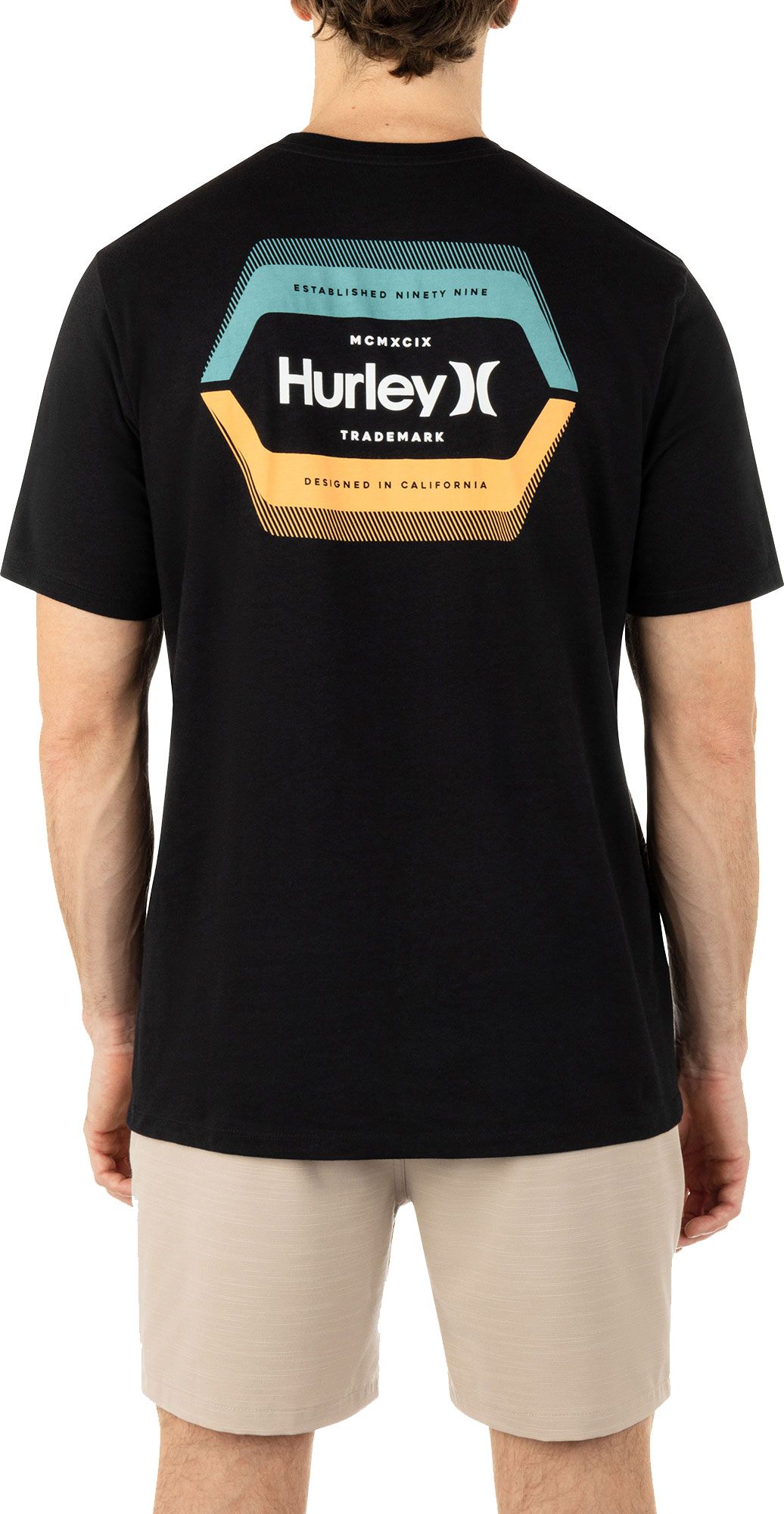 Hurley Men's Everyday Split Short Sleeve Tee